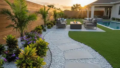 Cape Coral, FL landscaping service for lawn care, landscape maintenance, and yard cleanup