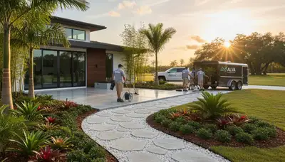 Cape Coral, FL landscaping service for lawn care and yard maintenance