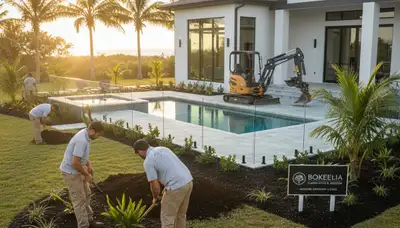 Cape Coral FL landscaping service for residential lawn care and landscape maintenance
