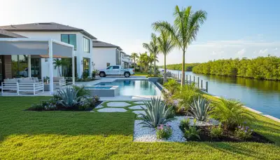 Cape Coral, FL landscaping service for residential lawn care and yard maintenance