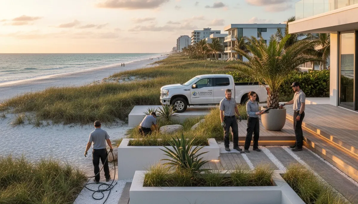Cape Coral, FL landscaping service for residential lawn care and yard maintenance