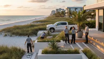 Cape Coral, FL landscaping service for residential lawn care and yard maintenance