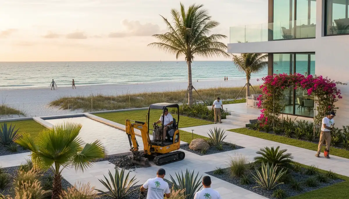 Cape Coral, FL landscaping services for professional lawn care and yard maintenance