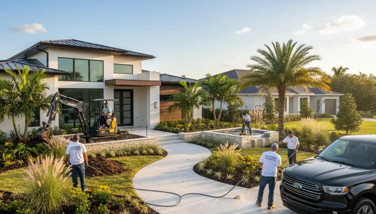 Cape Coral, FL landscaping service for residential lawn care and outdoor maintenance