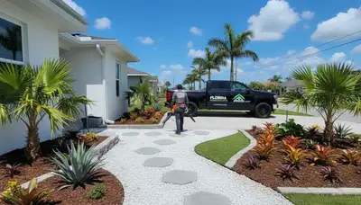 Cape Coral, FL landscaping service for lawn care and yard maintenance