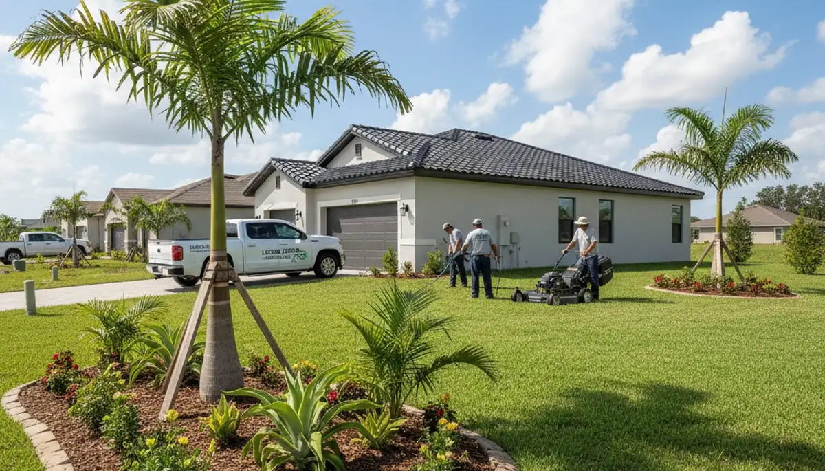 Cape Coral, FL landscaping services for residential lawn care and yard maintenance