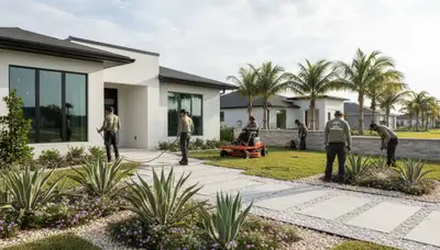 Cape Coral, FL landscaping services for residential lawn care and yard maintenance