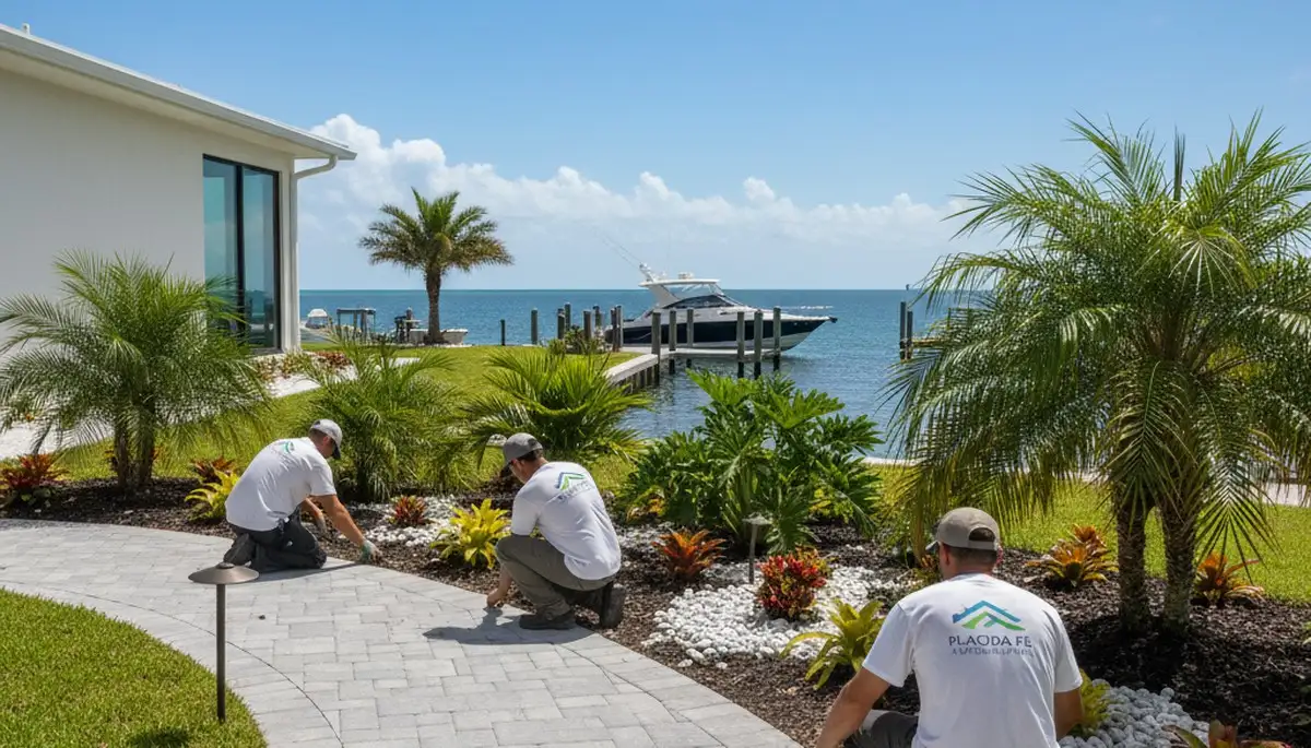 Cape Coral, FL landscaping service for residential lawn care and yard maintenance